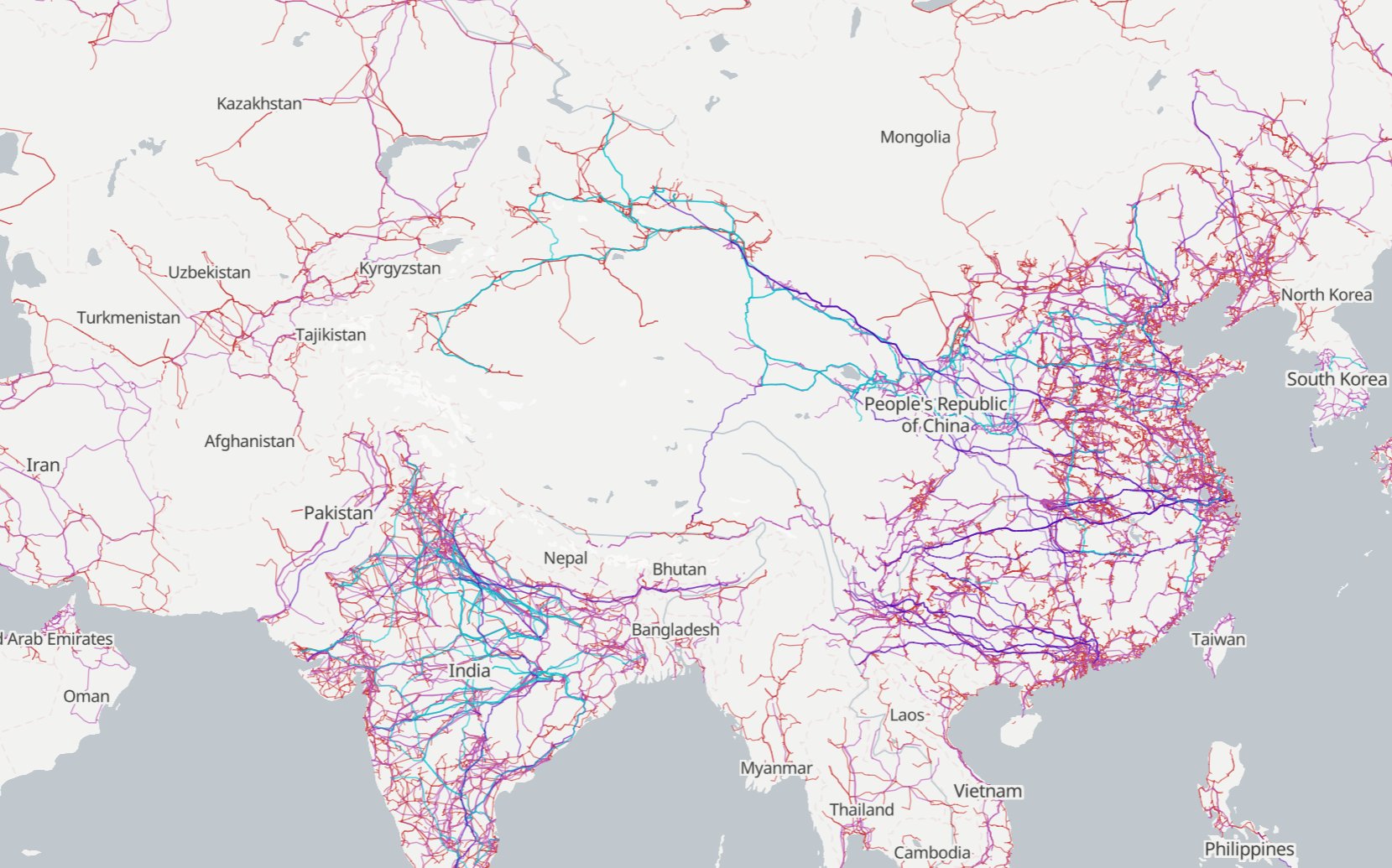 全球电力设施地图-值得收藏的全球电力设施地图