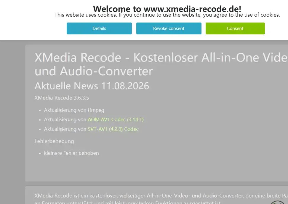 XMedia Recode-音视频格式转换与媒体处理工具平台