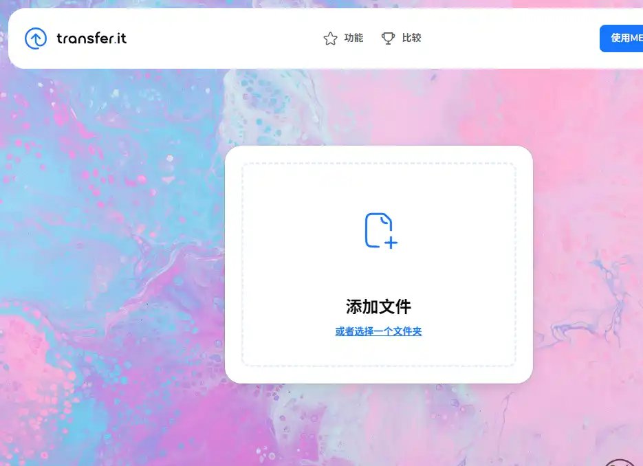 Transfer.it-大文件快速分享与在线传输工具平台