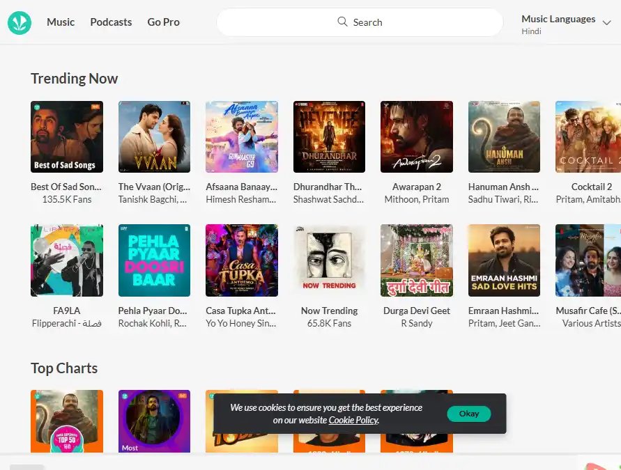 JioSaavn-值得收藏的印度音乐流媒体与播客在线收听平台