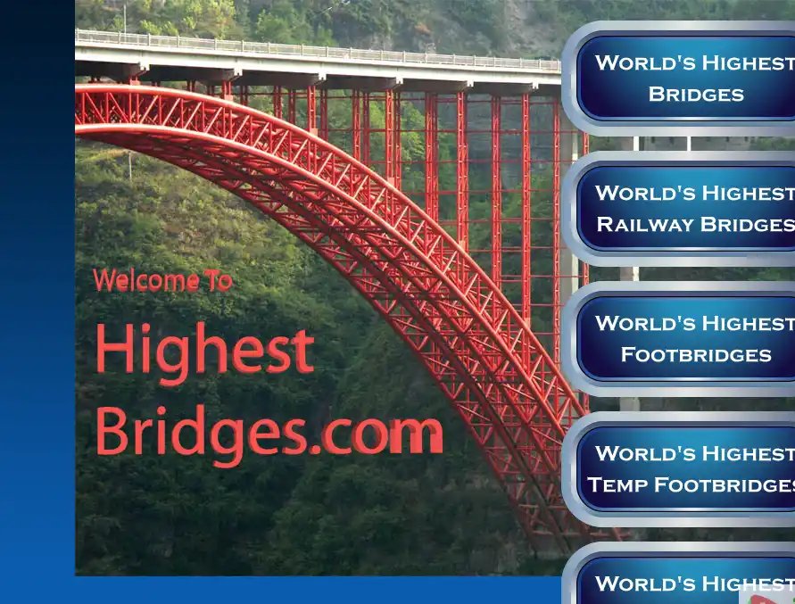 HighestBridges-好用的全球最高桥梁资料与高度排行榜