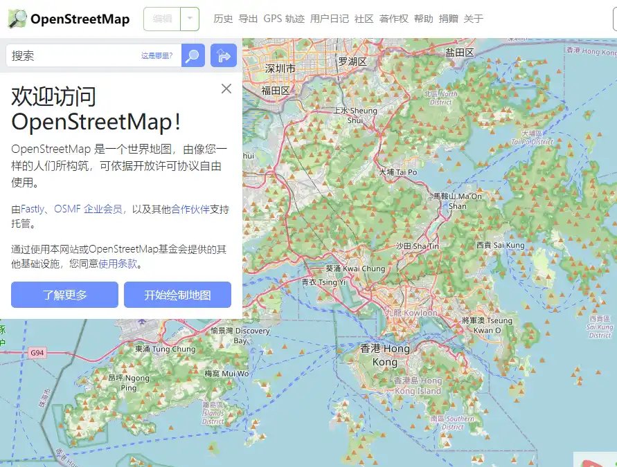 OpenStreetMap-免费的免费开放地图与地理数据平台